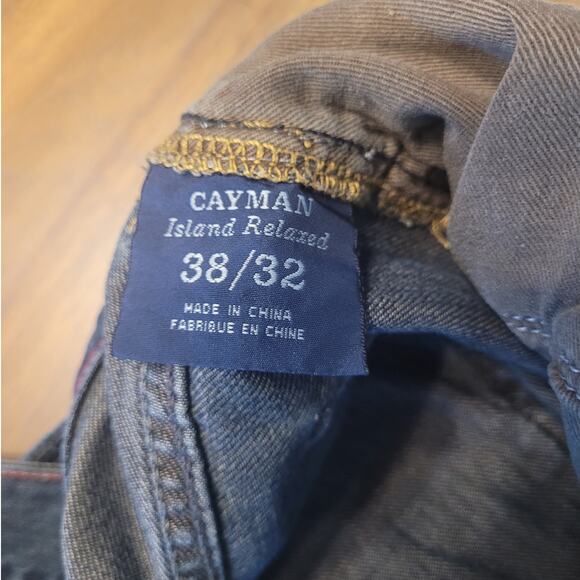 Tommy Bahama Cayman Relaxed Baggy Jeans – Men’s 38×30 – EUC, Stretch Denim - Picture 5 of 10